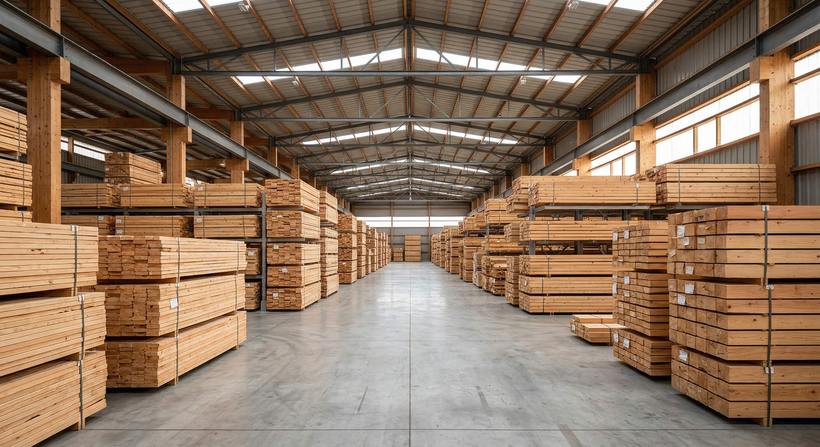 Sklad řeziva MINASTAR Brno